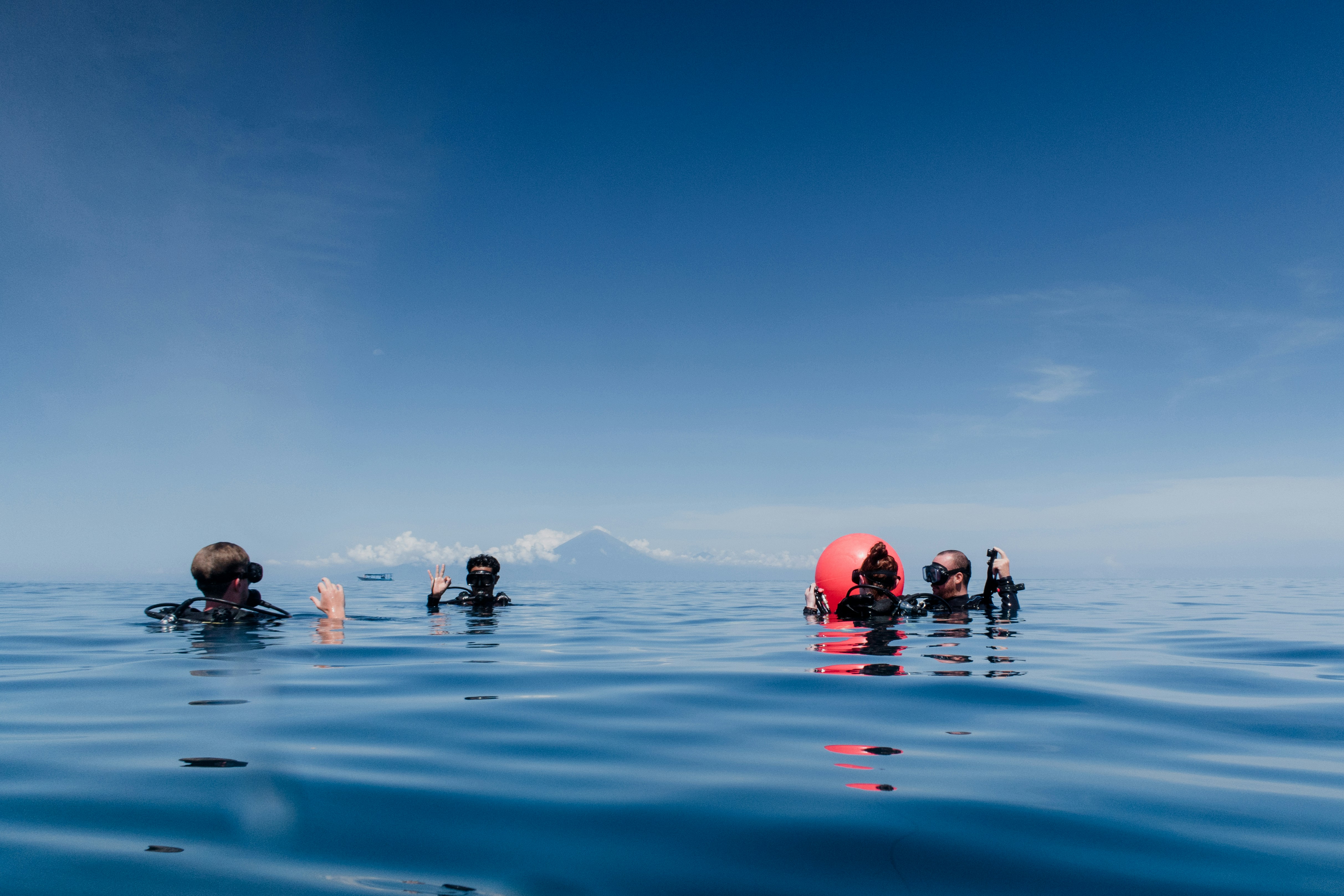 Group of divers